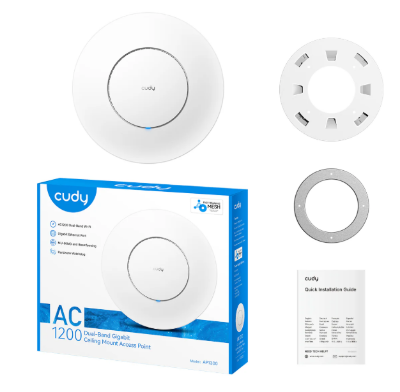 Picture of Cudy AP1300 (Indoor) Wi-Fi 5 AC1200 Mbps Wireless Dual Band Access Point