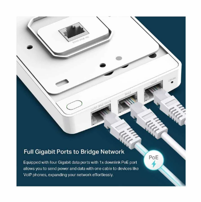 Picture of TP-Link EAP235-Wall OMADA AC1200 Wireless Gigabit Wall Plate Access Point