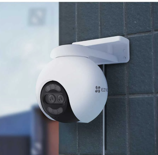 Picture of EZVIZ CS-H80X Dual (4mm+4mm) (8.0MP+2.0MP) Wi-Fi Dome IP Camera