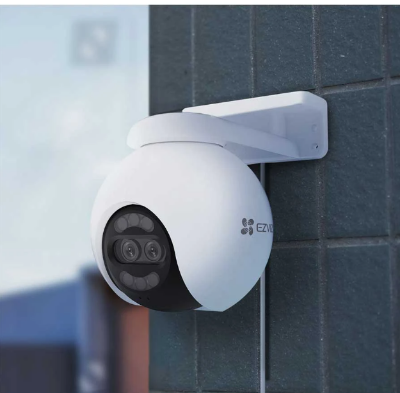 Picture of EZVIZ CS-H80X Dual (4mm+4mm) (8.0MP+2.0MP) Wi-Fi Dome IP Camera