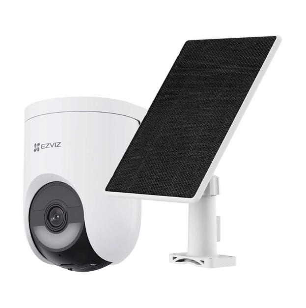 Picture of EZVIZ HB8 Lite 4G Kit (4mm) (4.0MP) Wi-Fi Dome IP Camera with Solar Panel