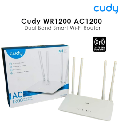 Picture of Cudy WR1200 AC1200 Mbps Ethernet Dual-Band Wi-Fi 5 Router
