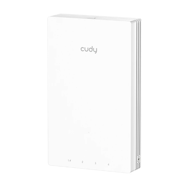 Picture of Cudy AP3000 Wall Indoor AX3000 Mbps Wireless Dual Band Wi-Fi 6 Wall-Plate Access Point