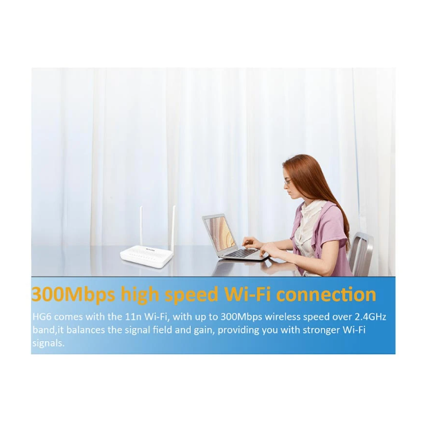 Picture of Tenda HG6 N300 Mbps GPON ONT Ethernet Single-Band Wi-Fi Router