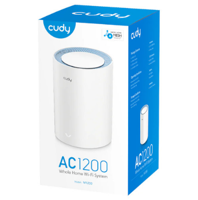 Picture of Cudy M1200 AC1200 Mbps Ethernet Dual-Band Mesh Wi-Fi 5 System (1-Pack)