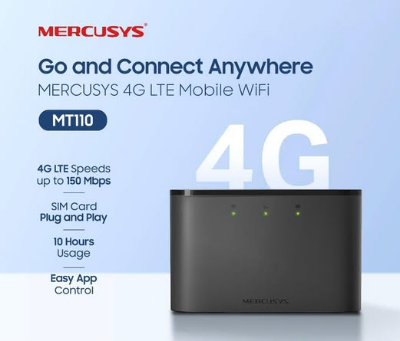 Picture of MERCUSYS MT110 150 Mbps 3G/4G Pocket Router