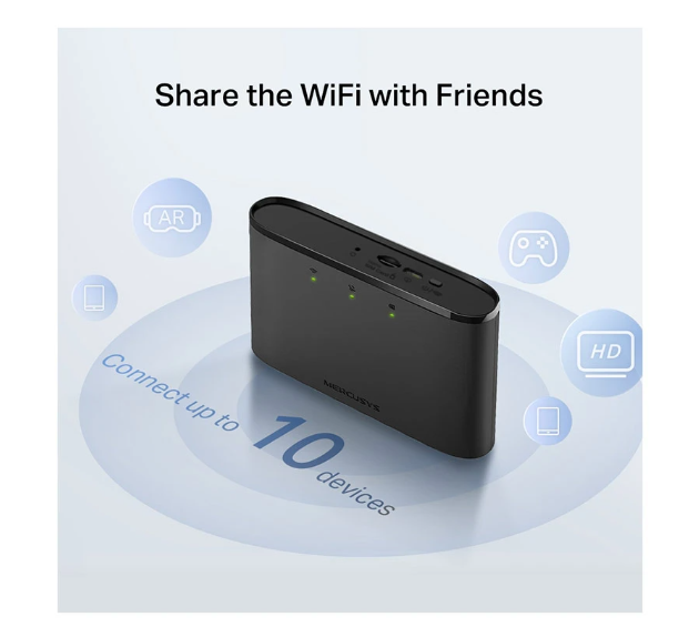 Picture of MERCUSYS MT110 150 Mbps 3G/4G Pocket Router