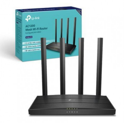 Picture of TP-Link Archer C6 V6.0 AC1200 Mbps Gigabit Dual-Band Wi-Fi 5 Router