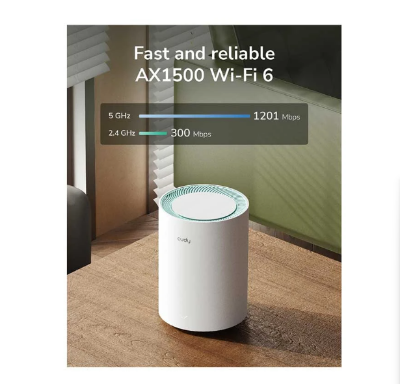 Picture of Cudy M1500 AX1500 Mbps Gigabit Dual-Band Mesh Wi-Fi 6 System (1-Pack)