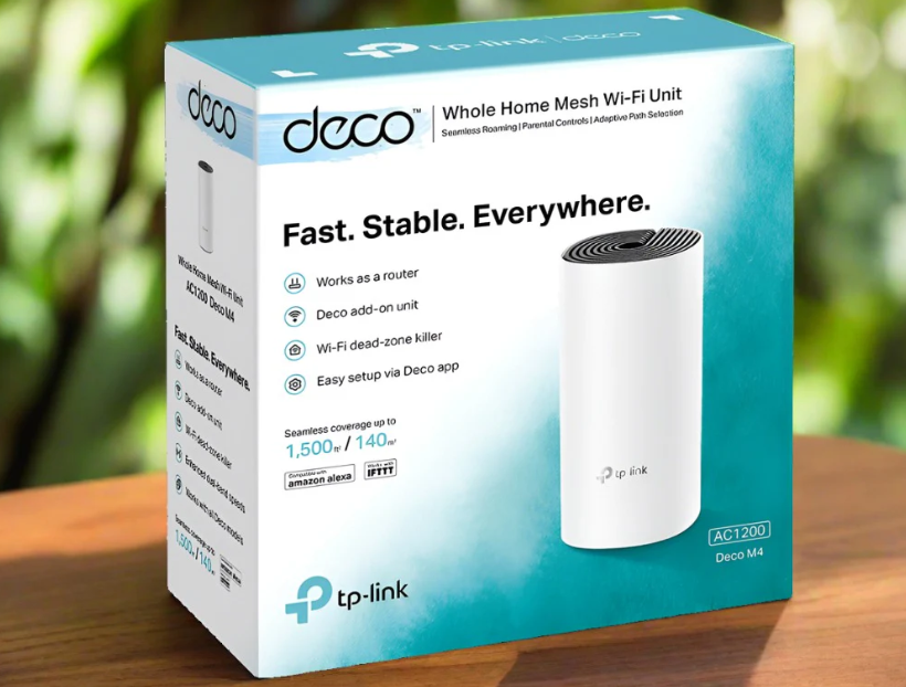 Picture of TP-Link Deco M4 AC1200 Mbps Gigabit Dual-Band Wi-Fi System (1-Pack)