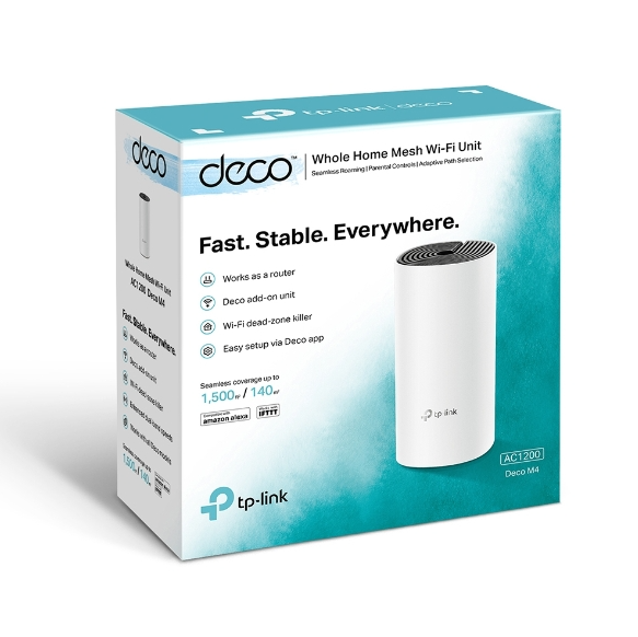 Picture of TP-Link Deco M4 AC1200 Mbps Gigabit Dual-Band Wi-Fi System (1-Pack)