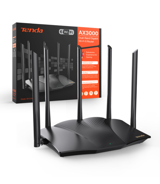 Picture of Tenda TX3000 Pro AX3000 Mbps Gigabit Dual-Band Wi-Fi 6 Router