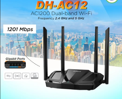 Picture of Dahua DH-AC12 AC1200 Mbps Gigabit Dual-Band Wi-Fi Router