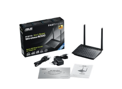 Picture of ASUS RT-N12+ 300 Mbps Ethernet Single-Band Wi-Fi Router
