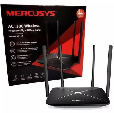 Picture of MERCUSYS AC12G AC1300 Dual Band Wireless Gigabit Router (4 Antenna)