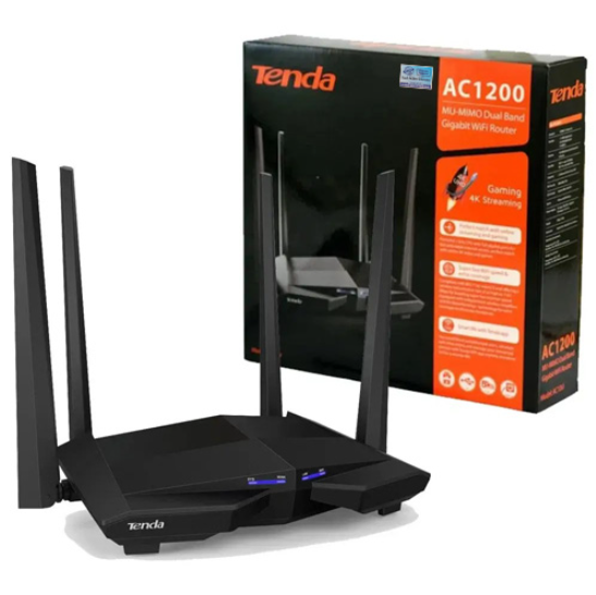 Picture of Tenda AC10 AC1200 Mbps Gigabit Dual-Band Wi-Fi Router