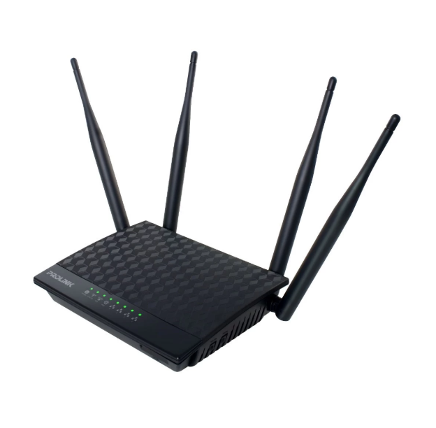 Picture of Prolink PRC3801 Wireless AC1200 MU-MIMO Dual Band Gigabit Router with Gigabit WAN, LAN Port and Parental Control (4x 5dBi Antenna)