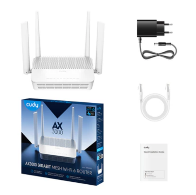 Picture of Cudy WR3000S AX3000 Mbps Gigabit Dual-Band Wi-Fi 6 Router
