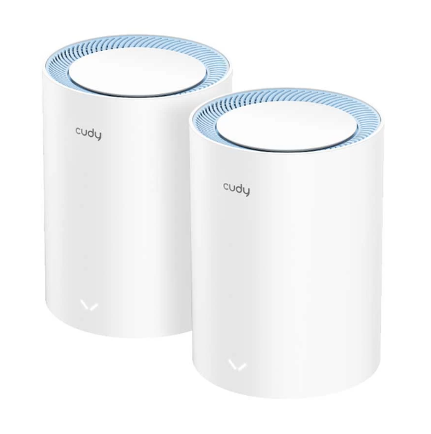 Picture of Cudy M1200 AC1200 Mbps Ethernet Dual-Band Mesh Wi-Fi 5 System (2-Pack)