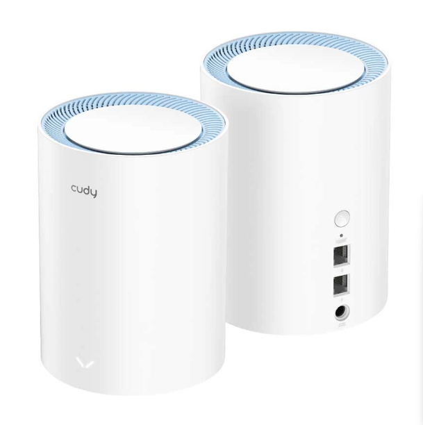 Picture of Cudy M1200 AC1200 Mbps Ethernet Dual-Band Mesh Wi-Fi 5 System (2-Pack)