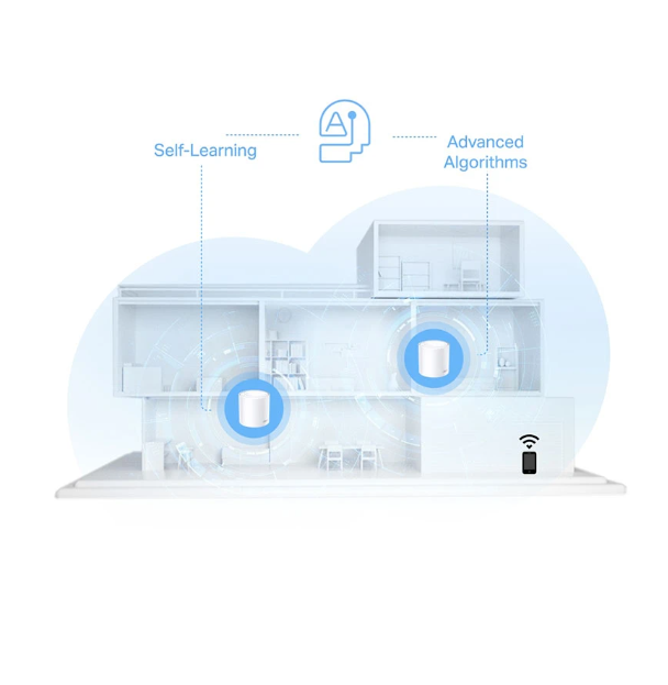 Picture of TP-Link Deco X10 AX1500 Mbps Gigabit Dual-Band Mesh Wi-Fi 6 System (1-Pack)