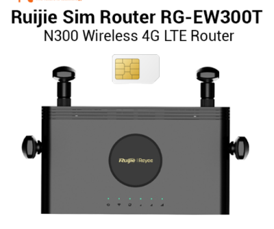 Picture of Ruijie RG-EW300T N300 Mbps 4G LTE Wi-Fi 4 Router