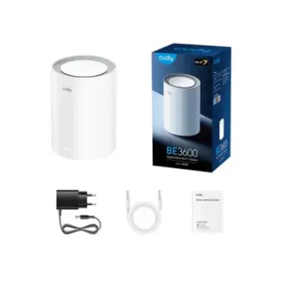 Picture of Cudy M3600 BE3600 Mbps Gigabit Dual-Band Mesh Wi-Fi 7 System (1-Pack)