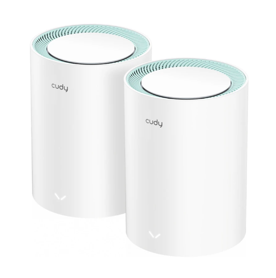 Picture of Cudy M1300 AC1200 Mbps Gigabit Dual-Band Mesh Wi-Fi 5 System (2-Pack)