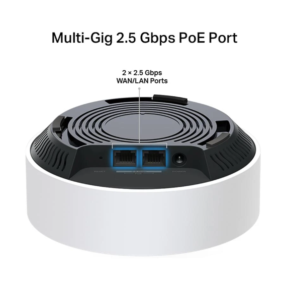 Picture of TP-Link Deco X50-PoE V2 AX3000 Mbps Gigabit Dual-Band Wi-Fi 6 System with PoE (1-Pack)