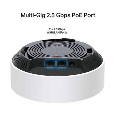 Picture of TP-Link Deco X50-PoE V2 AX3000 Mbps Gigabit Dual-Band Wi-Fi 6 System with PoE (1-Pack)