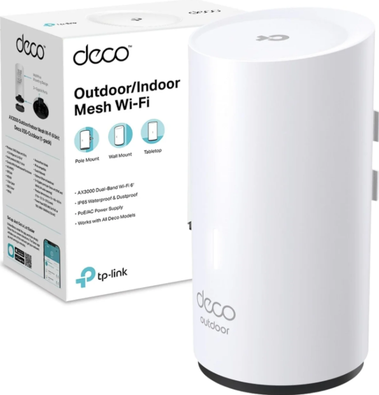 Picture of TP-Link Deco X50-Outdoor AX3000 Mbps Gigabit Dual-Band Wi-Fi System (1-Pack)
