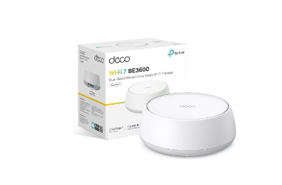 Picture of TP-Link Deco BE22 BE3600 Mbps Gigabit Dual-Band Wi-Fi 7 Mesh Router (1-Pack)