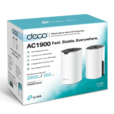 Picture of TP-Link Deco S7 AC1900 Mbps Gigabit Dual-Band Wi-Fi 5 System (2-Pack)