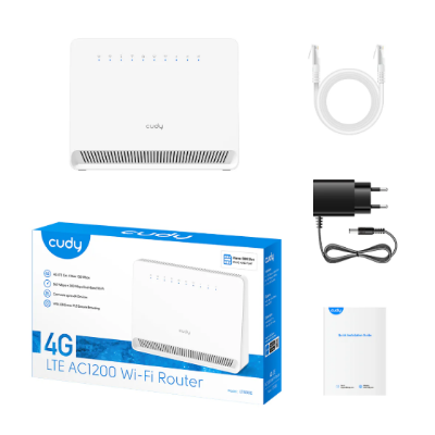 Picture of Cudy LT500E AC1200 Mbps 4G LTE Ethernet Dual-Band Wi-Fi 5 Router