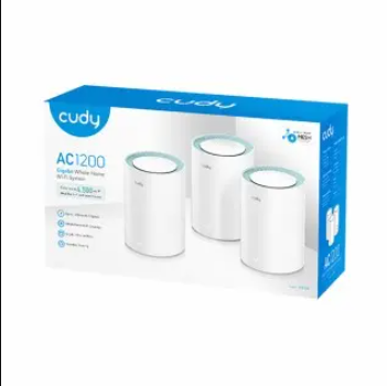 Picture of Cudy M1300 AC1200 Mbps Gigabit Dual-Band Mesh Wi-Fi 5 System (3-Pack)