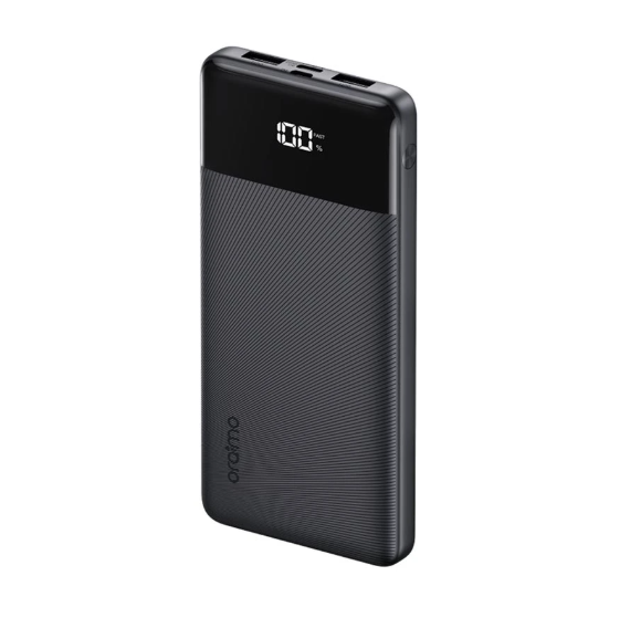 Picture of Oraimo TOAst 22.5 Byte 10000mAh 22.5W Speed Black Power Bank with Digital Display