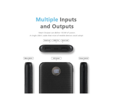 Picture of Micropack Blazer Lite PB-10KL Black Power Bank (10000mAh)