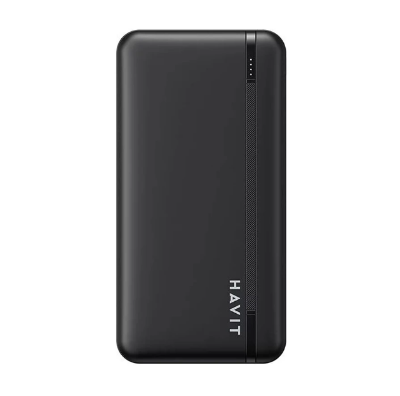 Picture of Havit PB90 10000mAh Black 22.5W Power Bank with LED Indicator