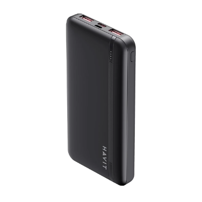 Picture of Havit PB90 10000mAh Black 22.5W Power Bank with LED Indicator
