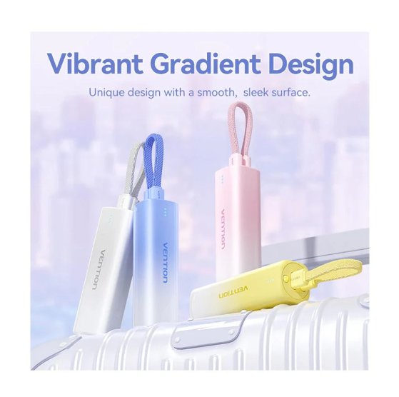 Picture of Vention FHWL0 5000mAh 20W Gradient Blue Power Bank