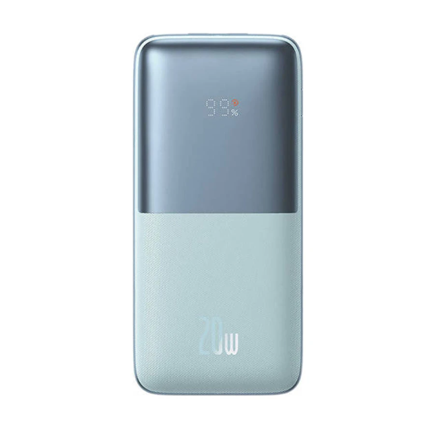 Picture of Baseus PPBD040203 Pro 10000mAh Blue 20W Power Bank with Digital Display