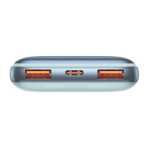 Picture of Baseus PPBD040203 Pro 10000mAh Blue 20W Power Bank with Digital Display