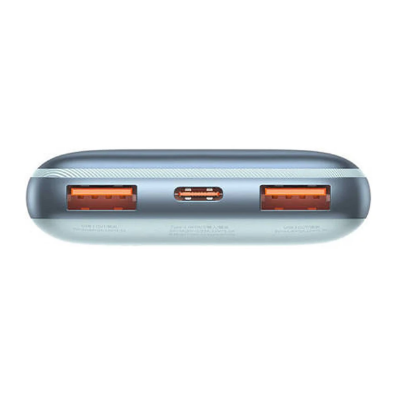 Picture of Baseus PPBD040203 Pro 10000mAh Blue 20W Power Bank with Digital Display