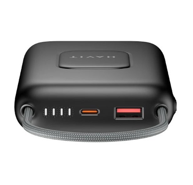 Picture of Havit PB35 20000mAh Black+Gray 22.5W Power Bank with LED Indicator