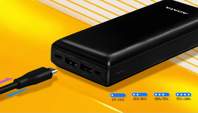 Picture of ADATA C20 20000mAh Black 15W Power Bank