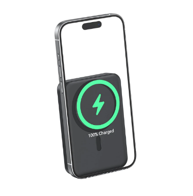 Picture of BWOO BO-P59 10000mAh Black 20W MagSafe Qi Wireless Power Bank