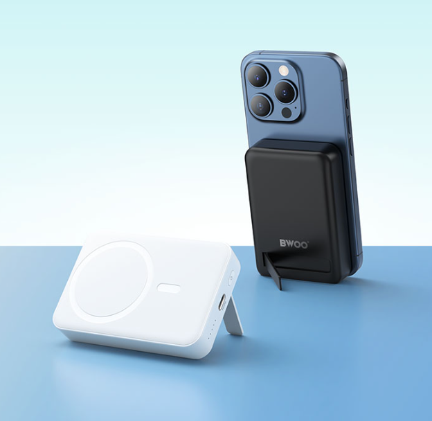 Picture of BWOO BO-P59 10000mAh Black 20W MagSafe Qi Wireless Power Bank