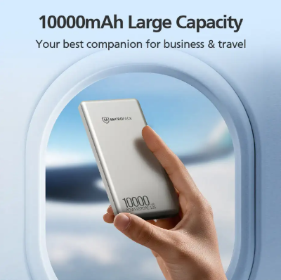 Picture of Micropack PB-10S 10000mAh Black 22.5W Power Bank