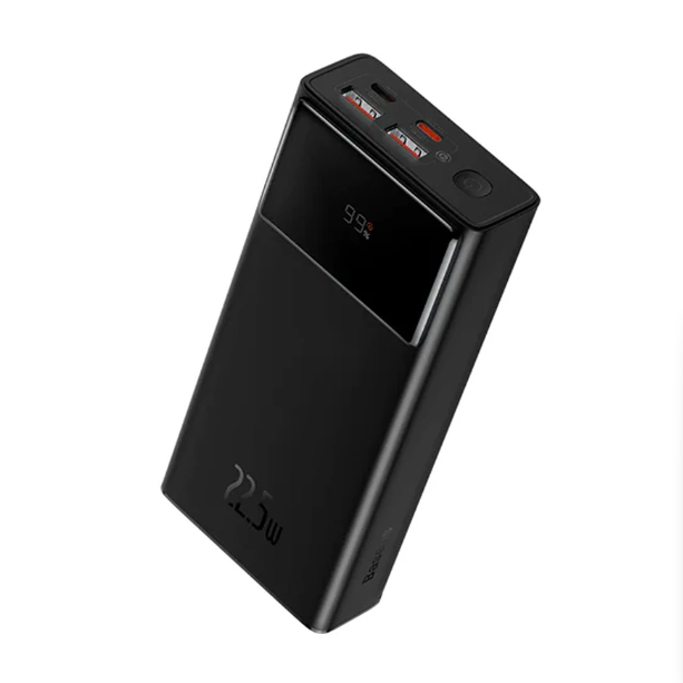 Picture of Baseus Star-Lord PPXJ060101 30000mAh Black 22.5W Power Bank with Digital Display