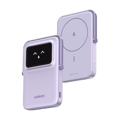 Picture of UGREEN PB571 Uno 5000mAh Purple 20W MagSafe Qi Wireless Power Bank